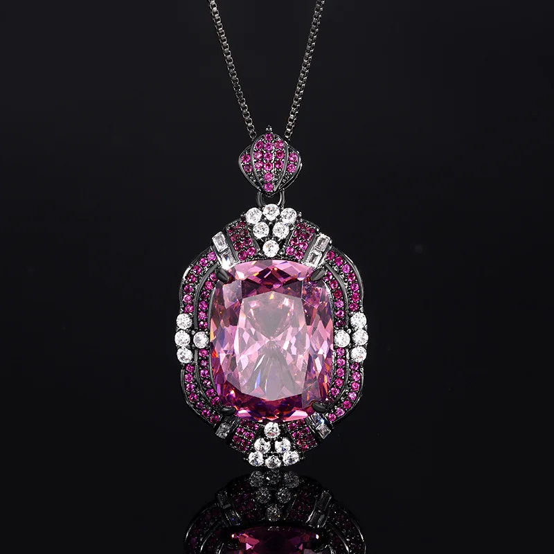 New Gold-Plated Jewelry Real Bird's Nest Cut Dried Rose Vintage Set for Women15*20