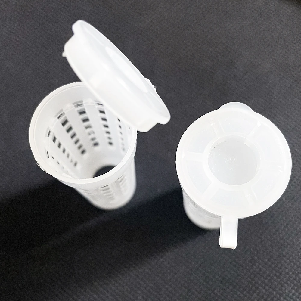 20PCS Nicot Rearing Plastic Beekeeping Hair Roller Cage Protection Cover The Sealed Cell Larva Upright Anti Bite Bee Breeding