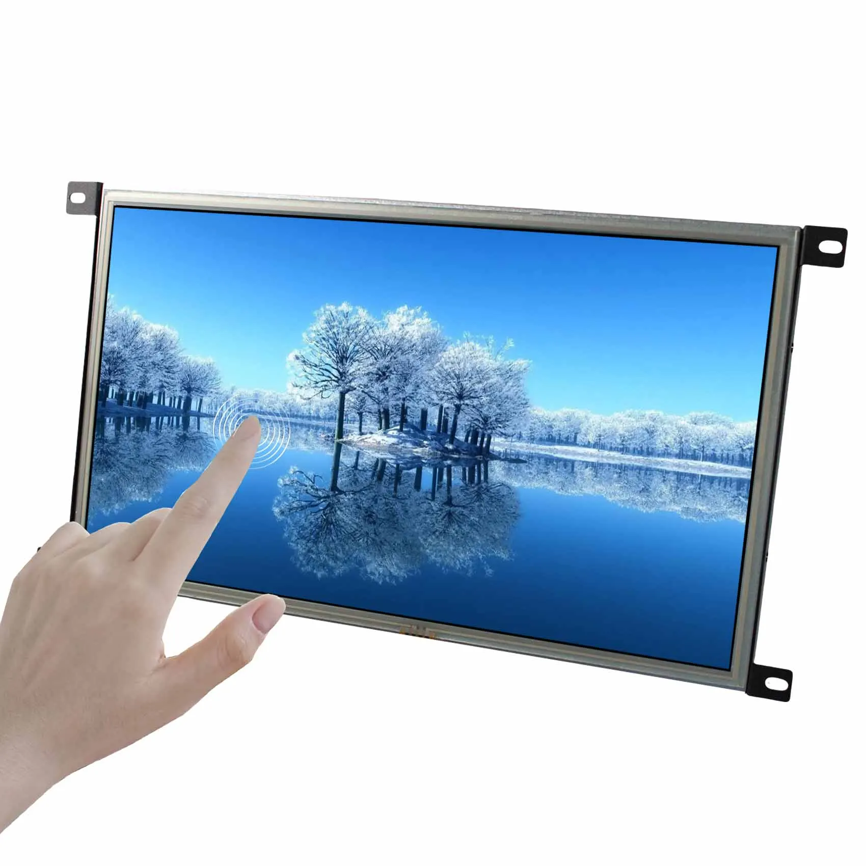 

15.6inch 1920x1080 1000nit Outdoor Resistive Touch LCD Screen HD MI DVI VGA Port