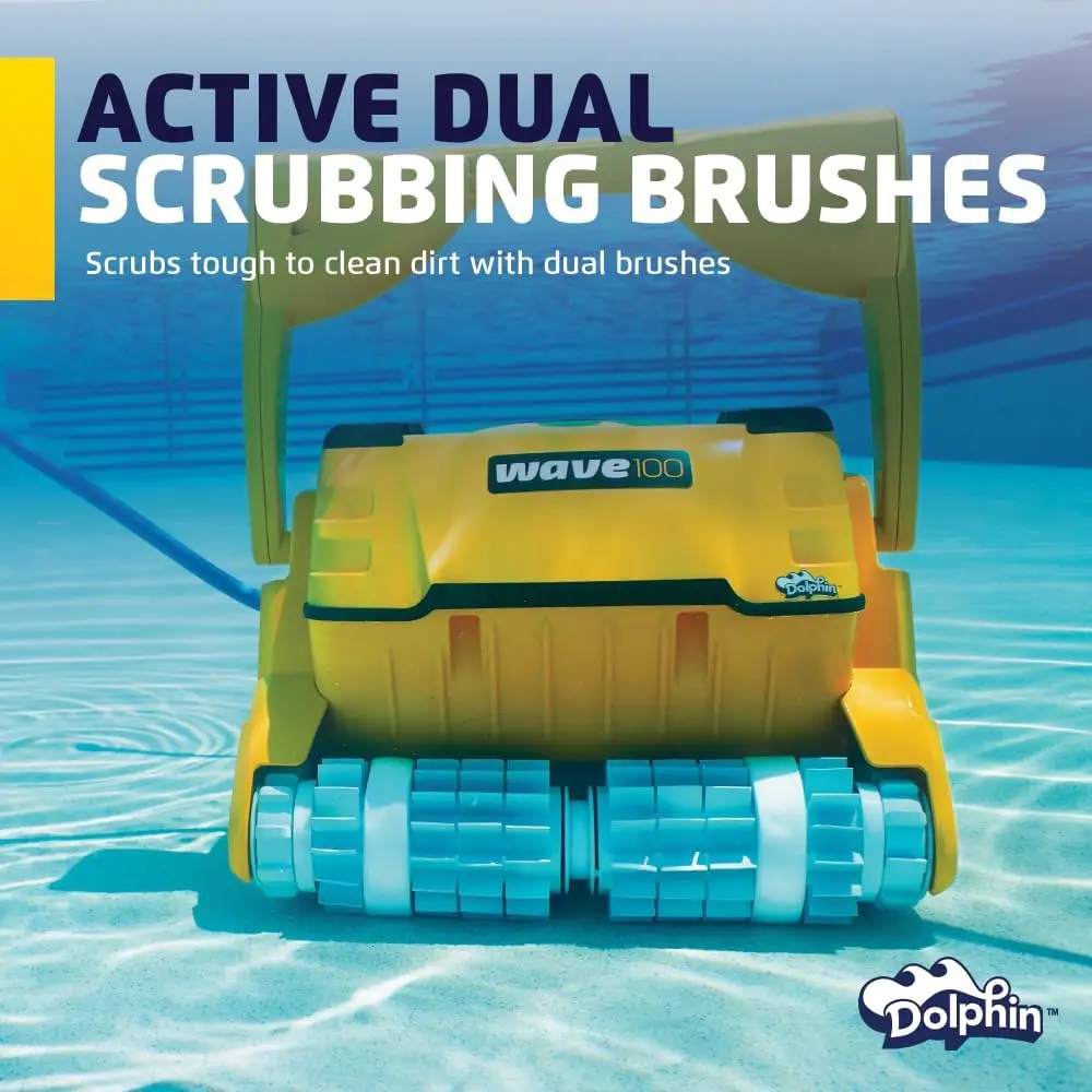 Wave100 High Suction Rate Professional Pool Cleaning Robot