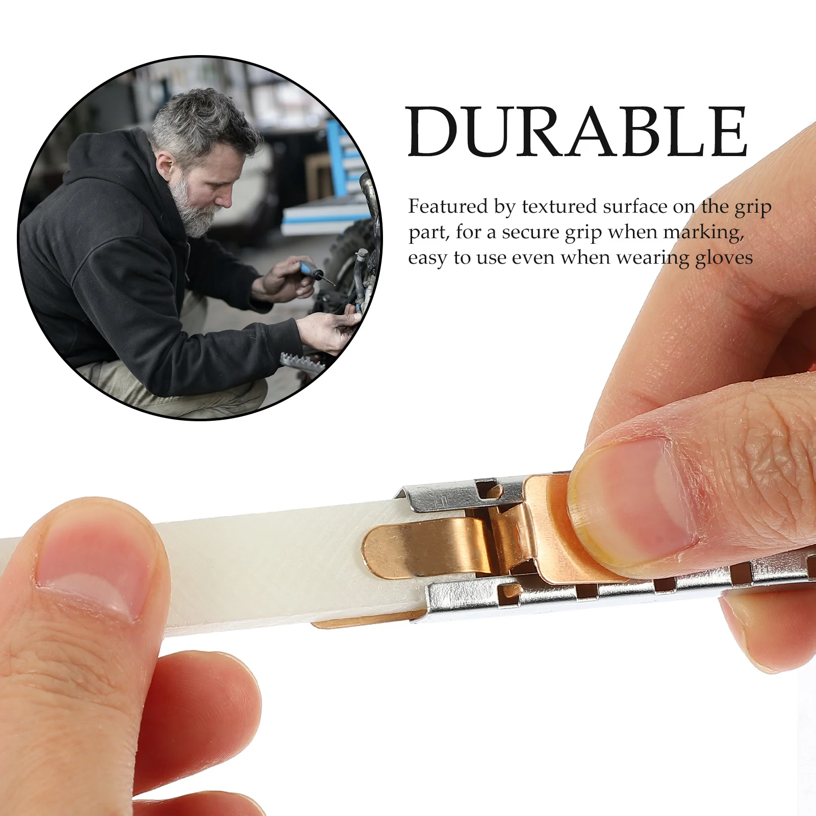 

1 set Soapstone Pen Holder Kit Portable Welding Marker Tool For Metal Fabrication Construction Machinery Vehicle Repair