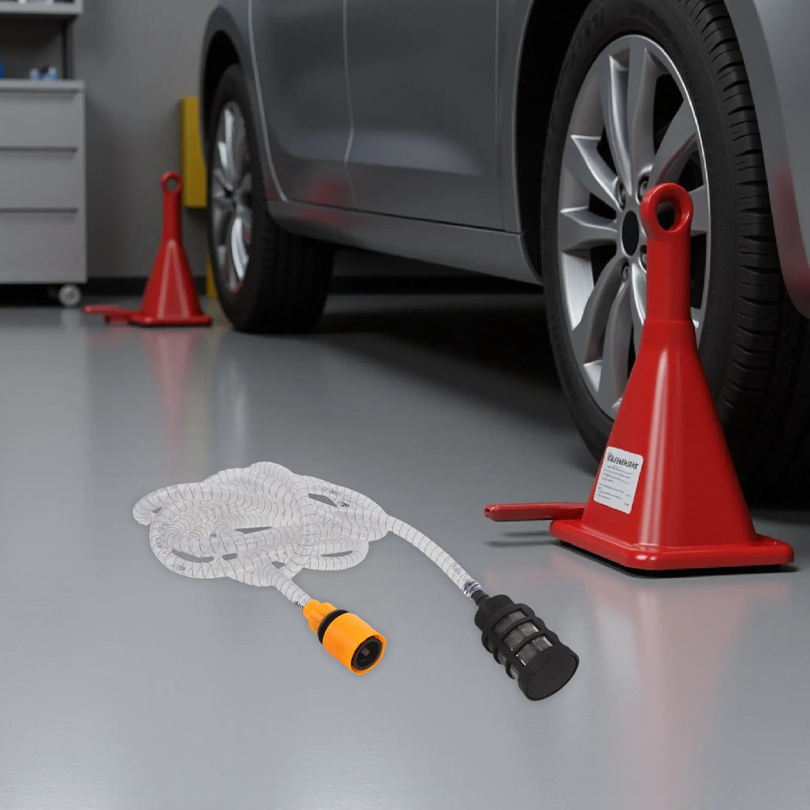 

Комплект из 1 шт. усиленного гибкого шланга для мойки автомобилей с защитой от протечек, для очистки под высоким давлением