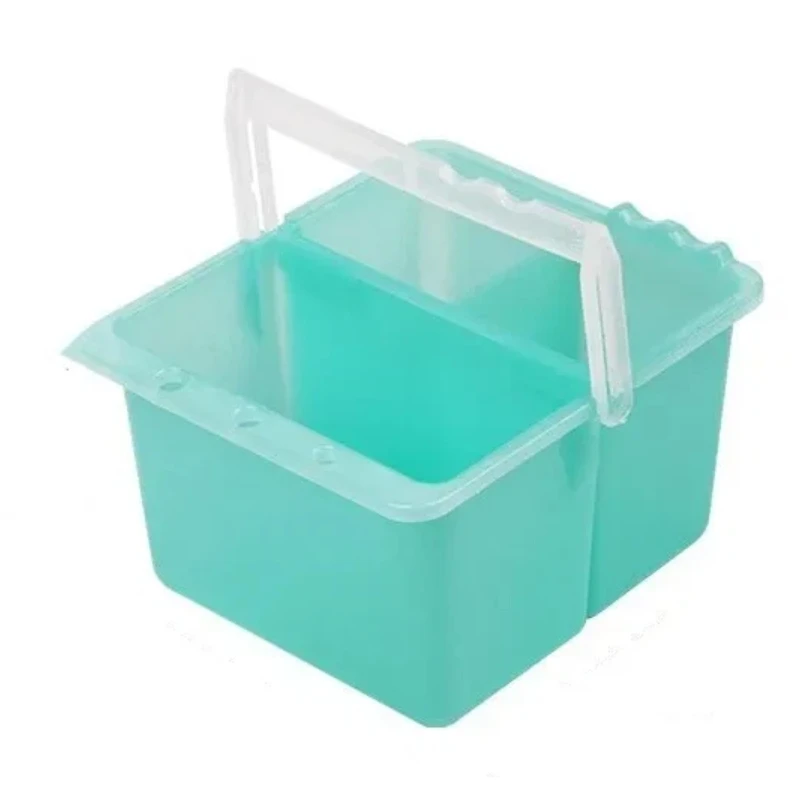 

Two-in-One Detachable Art Painting Brush Cleaning Bucket Handheld Paint Brush Washer for Easy to Carry And Efficient Cleaning