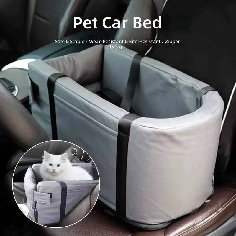 2026 Car Dog House Central Control Seat Small Puppy Pet Bed in Front Row Pet Car Nest Special Wholesale