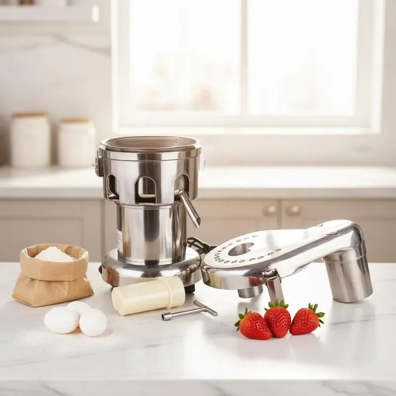Commercial Cold Press Slow Juicer for Orange Wheatgrass Pomegranate Watermelon Fruit Juice Extraction and Bottling
