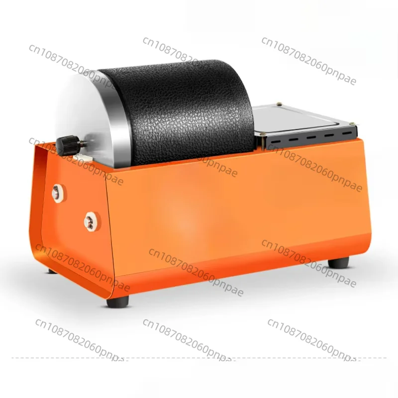 2.5KG small drum polishing machine for grinding gold silver jewelry jade cultural toys cleaning oxidation chamfering deburring