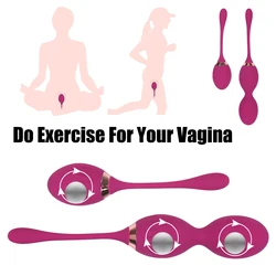 Pelvic Muscle Balls Trainer Adult Products Silicone Vaginal Balls Sex Toys for Women Vagina Tighten Exercise Chinese Kegel Ball