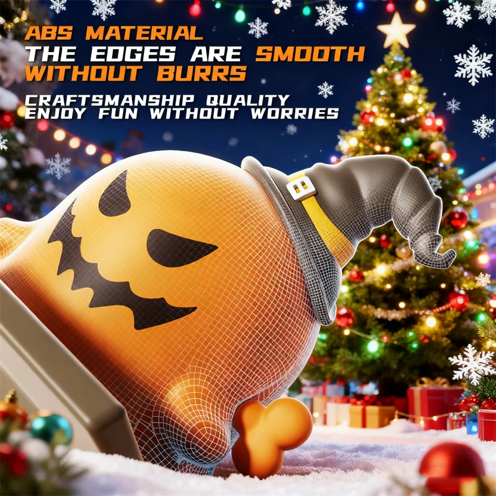 Christmas Creative Magical Winding Chain Dancing Toy Ghost Halloween Clockwork Educational Toy for Girls And Boys Octopus Foot