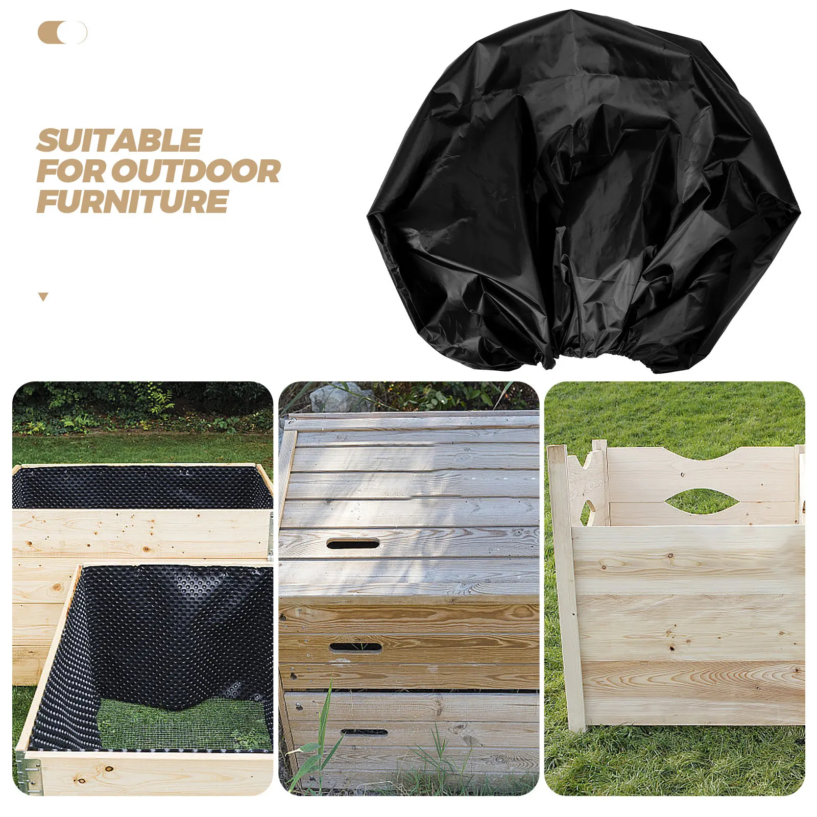 Patio Storage Box Cover Outdoor Decks Box Waterproof Oxford Fabric Furniture Protector Garden All Weather Rain Shield view 6