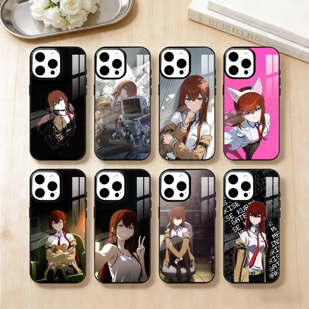 

Чехол для телефона Steins;Gate для iPhone 14,16,15,13,17,12,Plus,Pro,Max, магнитный, матовый, с поддержкой Magsafe