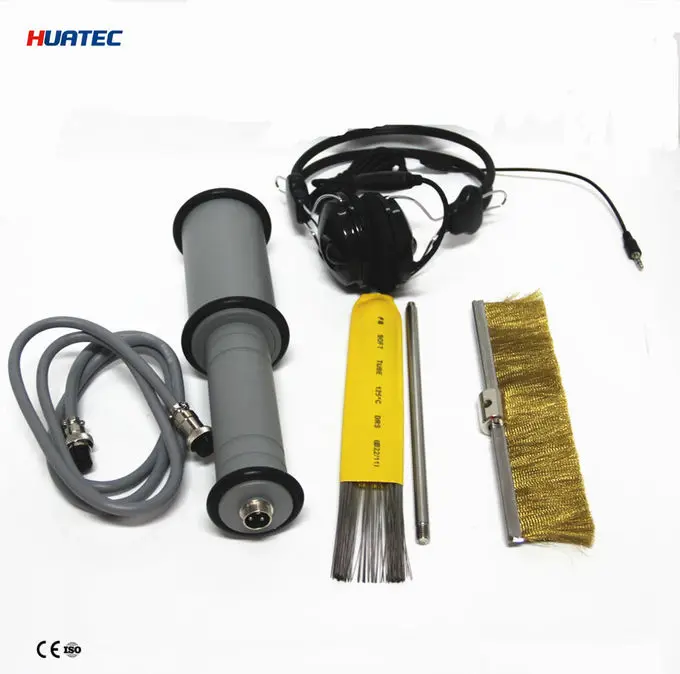 NDT Equipment HUATEC Pipe Coating Flaw Detector Digital Holiday Detectors HD101 Surface Spark Tester Portable Porosity Detector