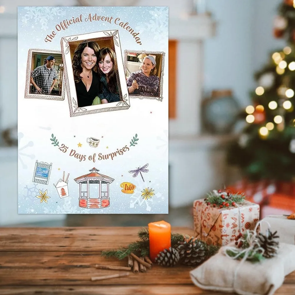 Gilmore Girls calendario dell\'avvento 2024, Gilmore Girls Merchandise Christmas Countdown calendario dell\'avvento, Gilmore Girls Gifts for Fans