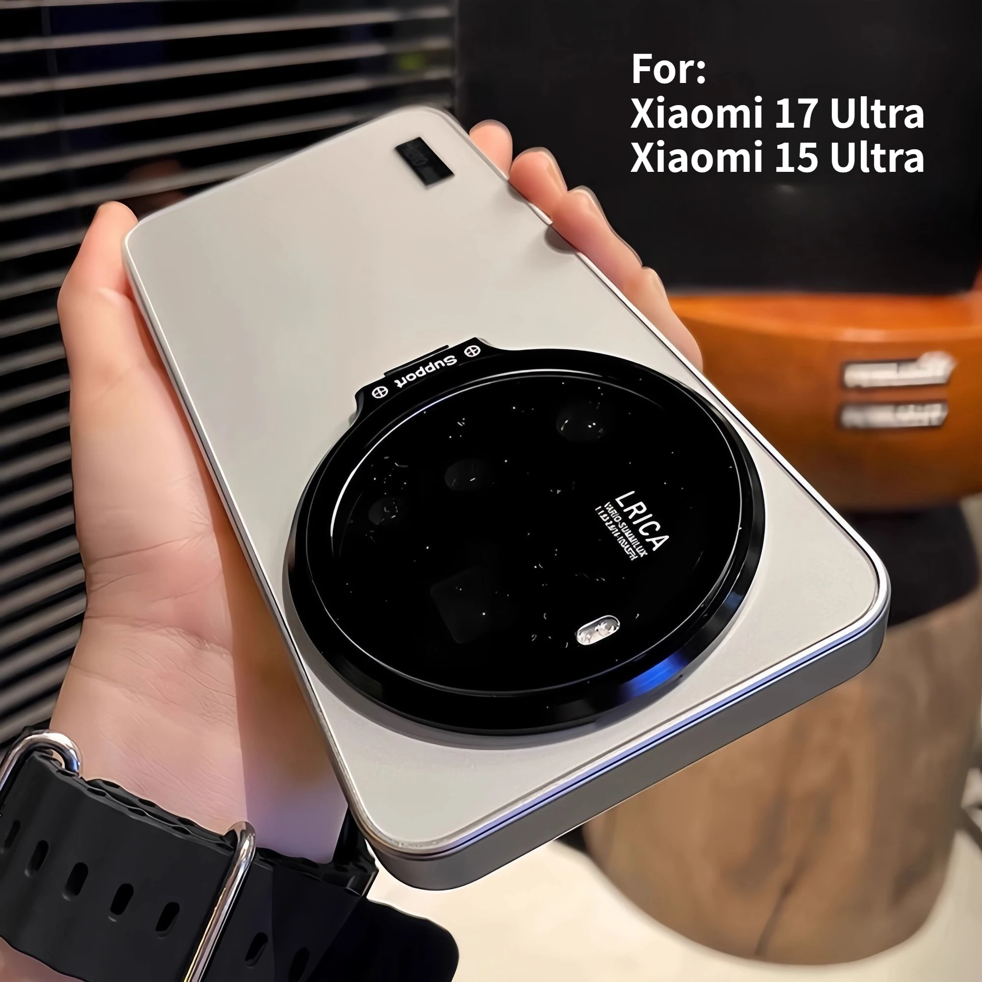 Etui Xiaomi 17 15 Ultra Nowe Ultracienkie Matowe Pełne Etui Ochronne z Uchwytem na Obiektyw Odporne na Upadki do XiaoMi 17 Ultra Wstrząsoodporne Funda — zdjęcie produktu 3