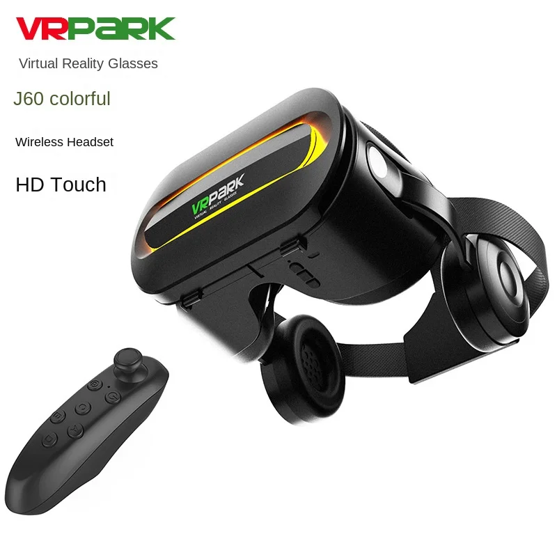 VRPARK Wireless HD VR Headset Movie Smart Glasses
