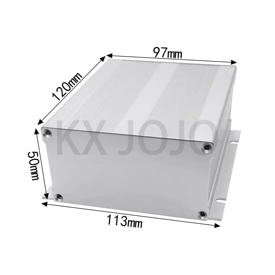 Aluminum Enclosure 97*40/50*120mm Split Case Silver Waterproof Box Profile Shell Electronic Components Shell