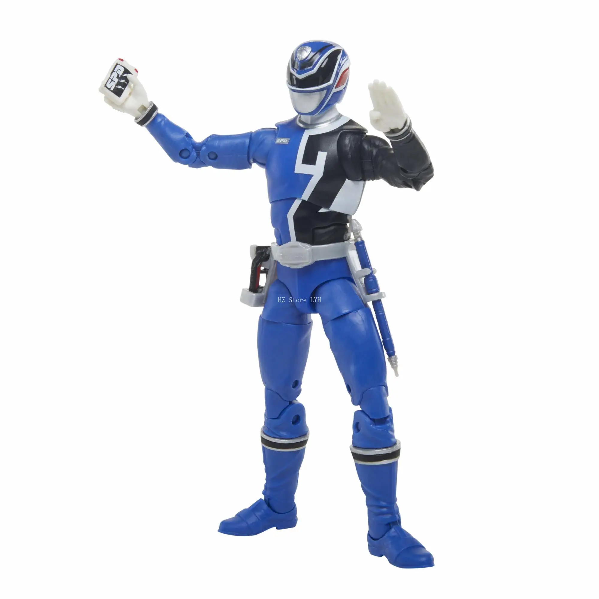 Hasbro Power Rangers Lightning Collection S.P.D. Squad B Blue Ranger Versus Squad A Blue Ranger 2-pack 6-inch speelgoedcadeau F1171