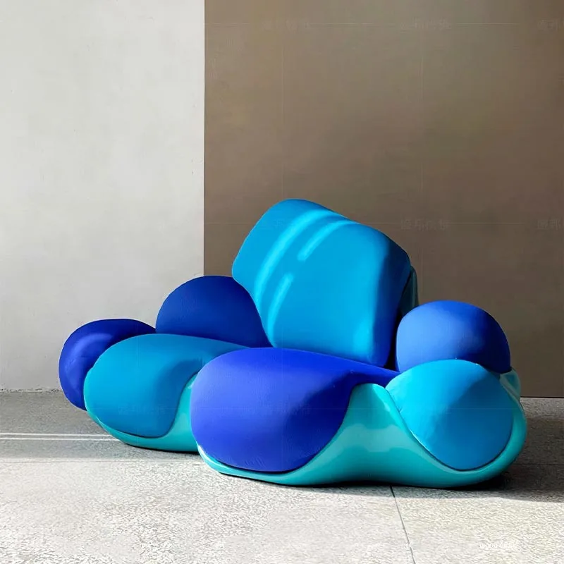 

Cloud fabric sofa living room home creative design art advanced sense fiberglass leisure