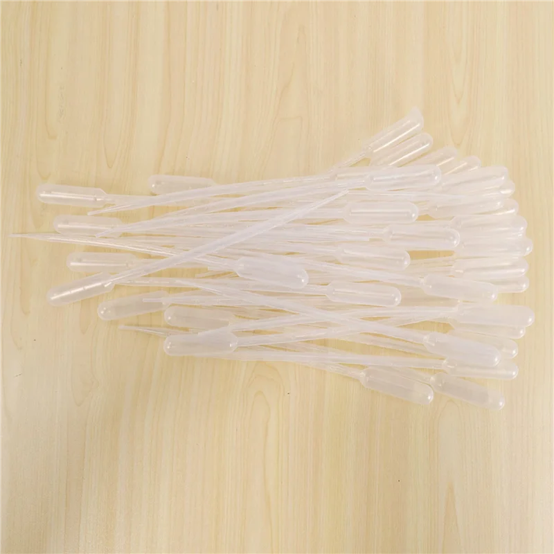 【FITTING!】500 stuks 10 ml doorzichtige plastic transferpipet pasteurpipetten druppelaars