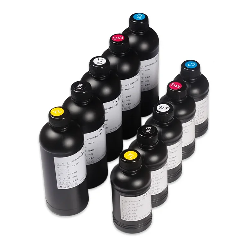 L800 L1800 UV Ink 500ml for Epson R1390 R2000 R1900 T50 L805 DX4 DX5 DX6 DX7 DX10 TX800 XP600 Printhead NEW UV Ink
