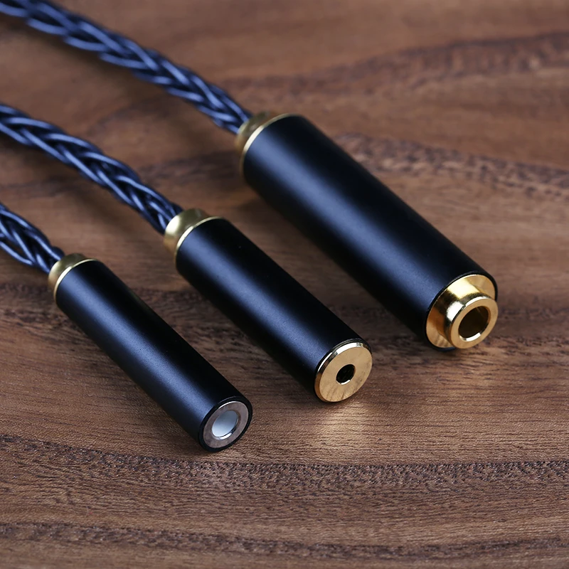 OPENHEART DeepOcean 8-жильный удлинительный кабель 3,5 мм 4,4 мм 2,5 мм для наушников «папа-мама» IEM аудио удлинительный кабель удлинитель