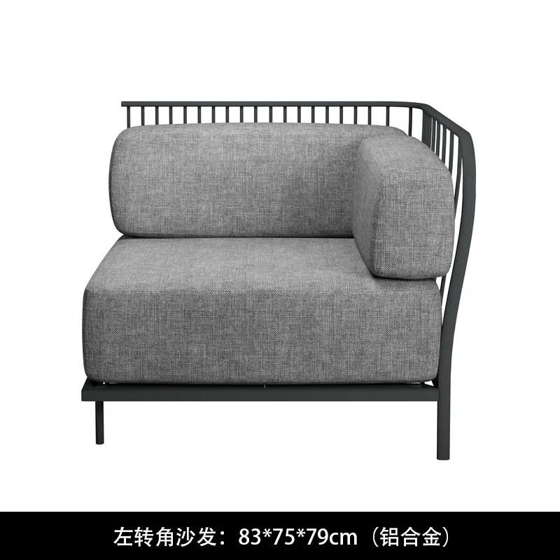 Outdoor Courtyard Garden Sofa Engineering Villa Aluminum Design Furniture Combination