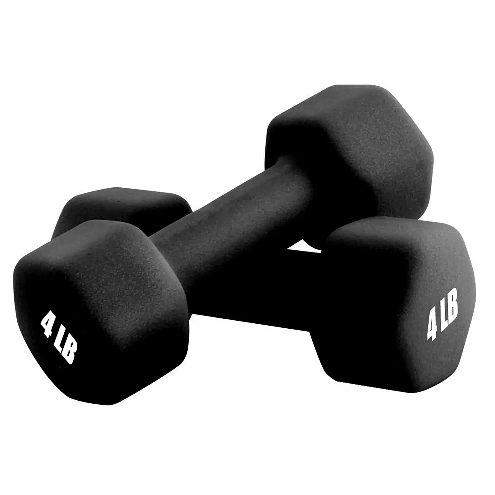 New Product Factory Price Neoprene Coated Gym Equipment Multi-Size Dip Hexagonal Dumbbells Set Plastic Dip Hexagonal Dumbbell We
