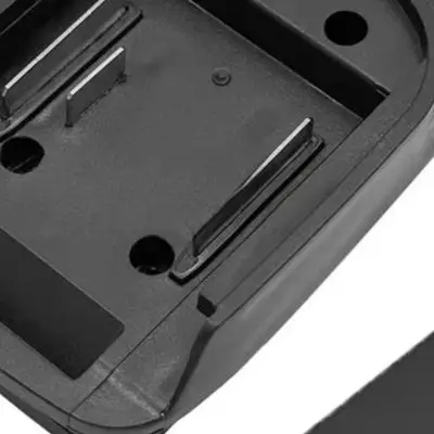 Black Plastic 3 Pin Connector Terminal Block With DC Port For BL1830 BL1840 BL1815 Battery Charging Station Adapter Tool For