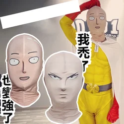 New ONE PUNCH-MAN Saitama Balaclava Ski Hood Cycling Skateboard Warmer Full Face Mask