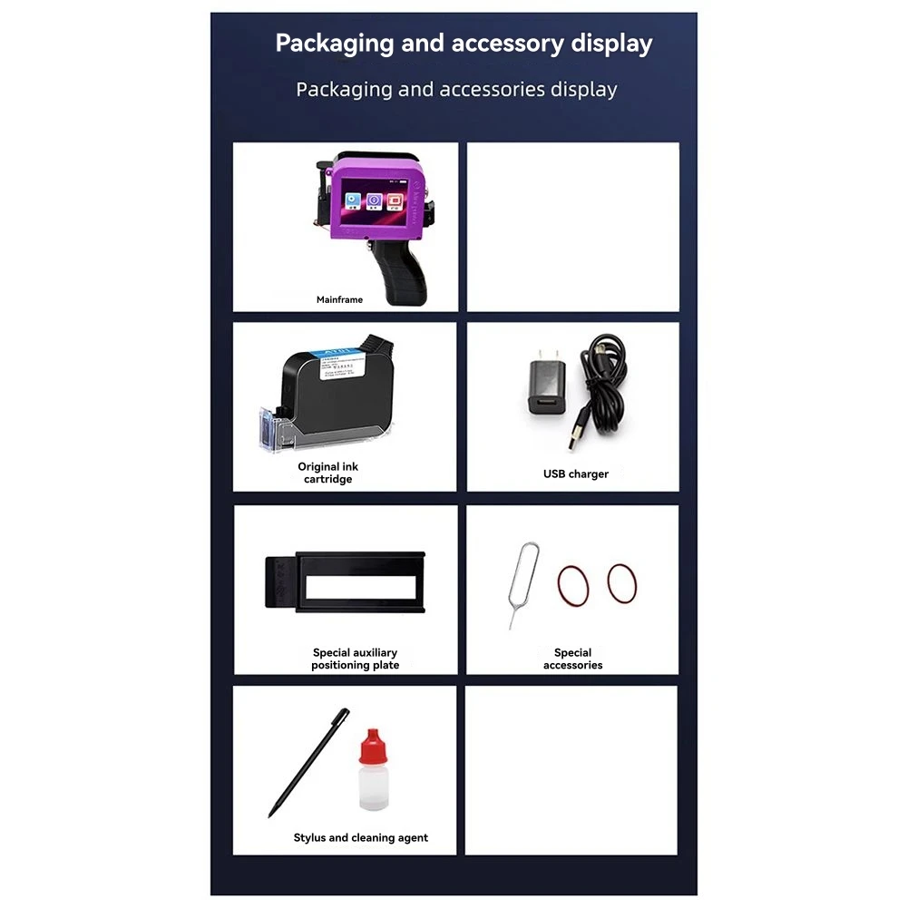 CS-Inkjet Coding Machine Handheld Inkjet Printer Detachable Portable Smart For Production Date QR CP12