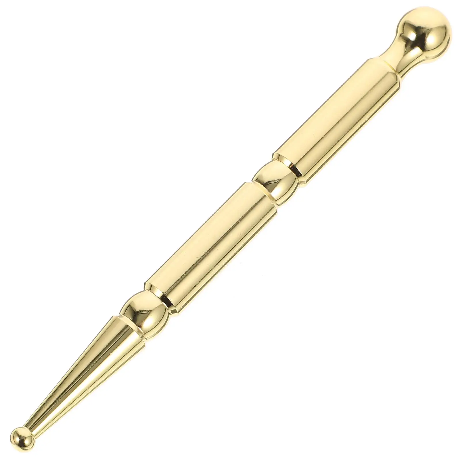 

Brass Acupuncture Pen Metal Massage Rod Sticks Feet Massager Equipment Foot Tools Portable