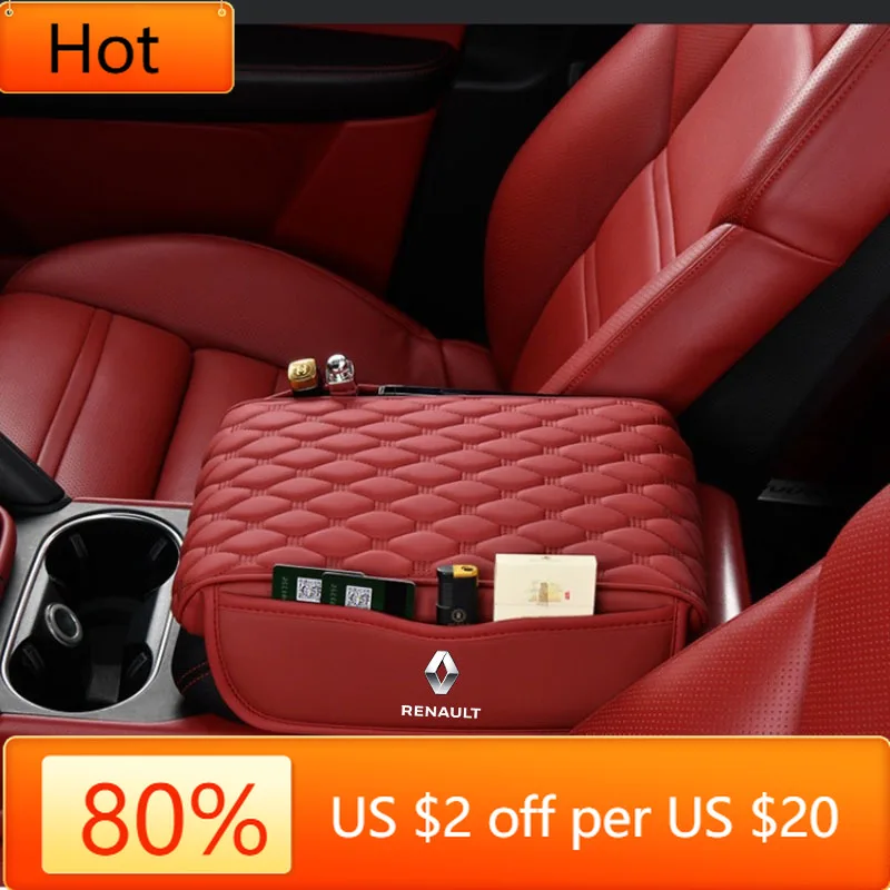 

Внутренние наклейки, подушка для подлокотника автомобиля, универсальный защитный чехол для центральной консоли для Renault Grand Scenic 4 XMOD Megane Clio 4 L