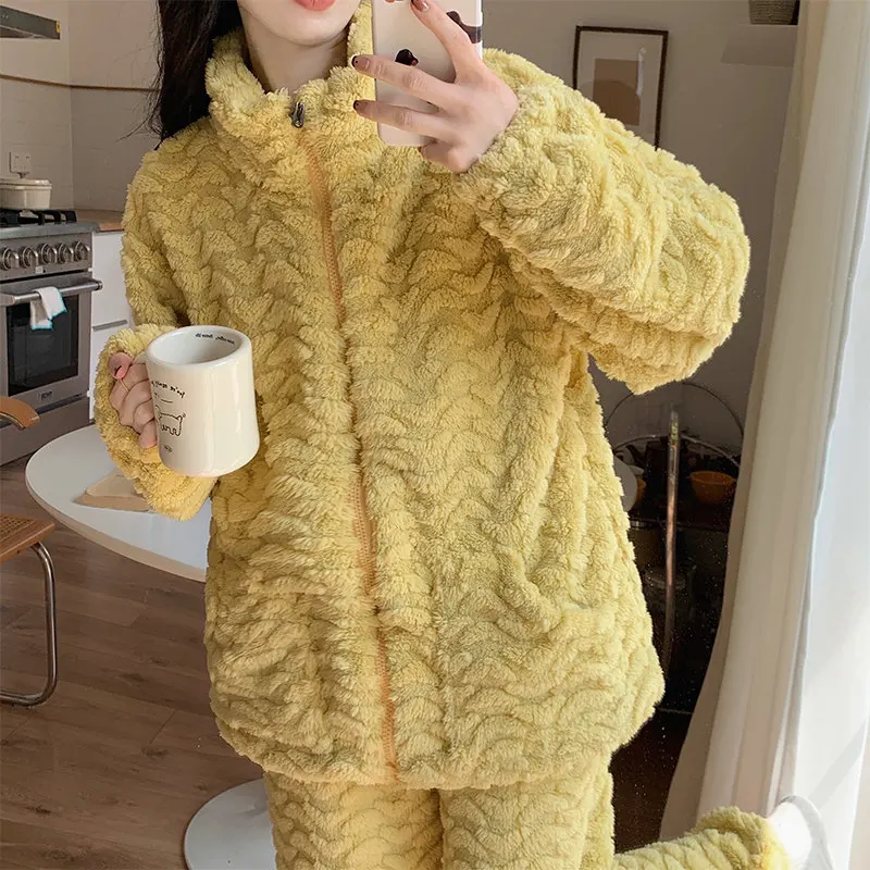 

Комплекты пижам Urban Outfits для женщин: вельветовые, осенние, с вырезом-лодочкой, укороченные брюки, средней плотности, мягкие, уютные, стильные, винтажные, домашняя одежда для дам OL