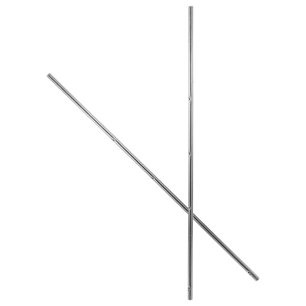 

2Pcs Foosball Table Replacement Handles Metal Operation Pole for Desk Soccer Saving Family Entertainment Table