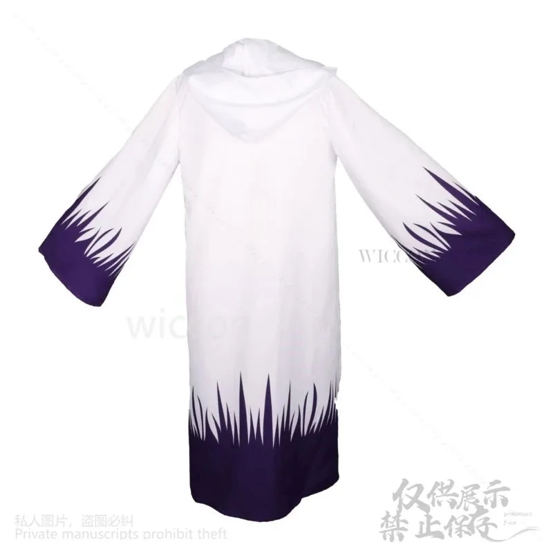 

COSda@Anime Mashle Magic And Muscles Cosplay Costume Anser Shinri White Hooded Cloak Cape Man Woman Carnival Suit Halloween Cust