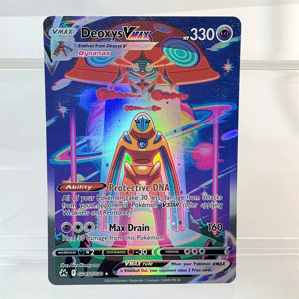 Cartes Pokemon holographiques Charizard Ex GX Blastoise VMAX Deoxys VMAX Darkrai VSTAR, loisirs, Collection Rare, cartes de combat, jouets