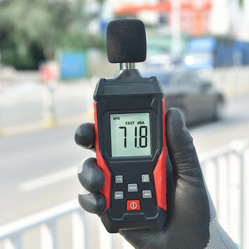 TA650A Digital Sound Level Meter Noise Tester Household Audio Volume Monitoring Detection Instrument