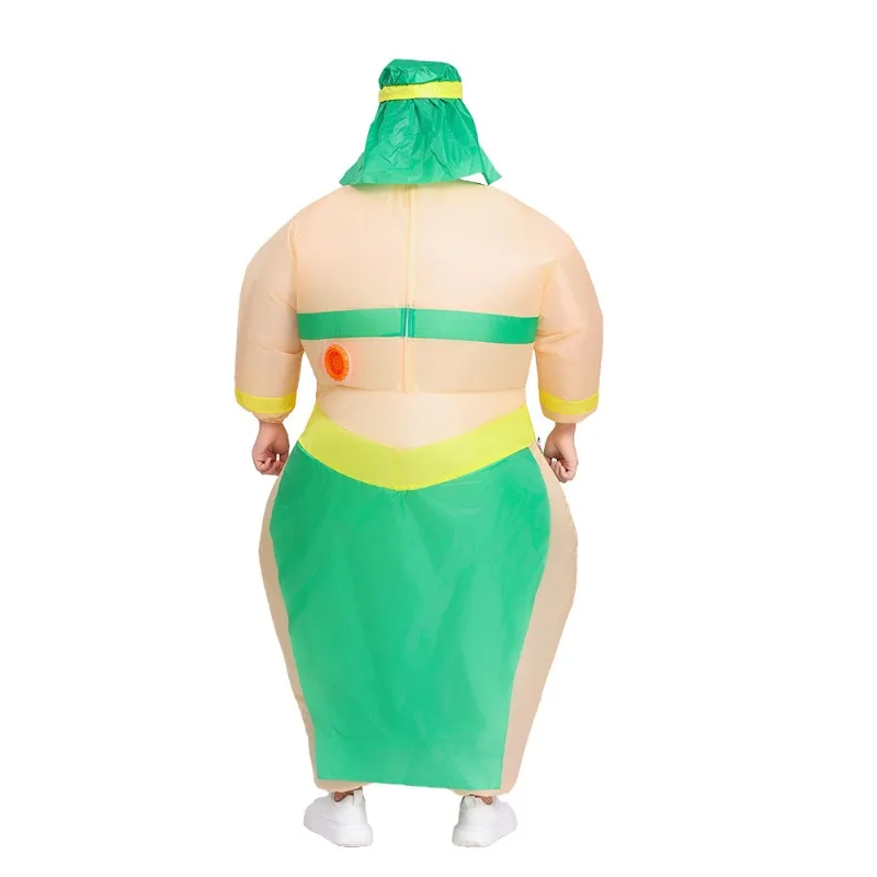 Funny fat dancing girl arab stage performance event prop doll costume