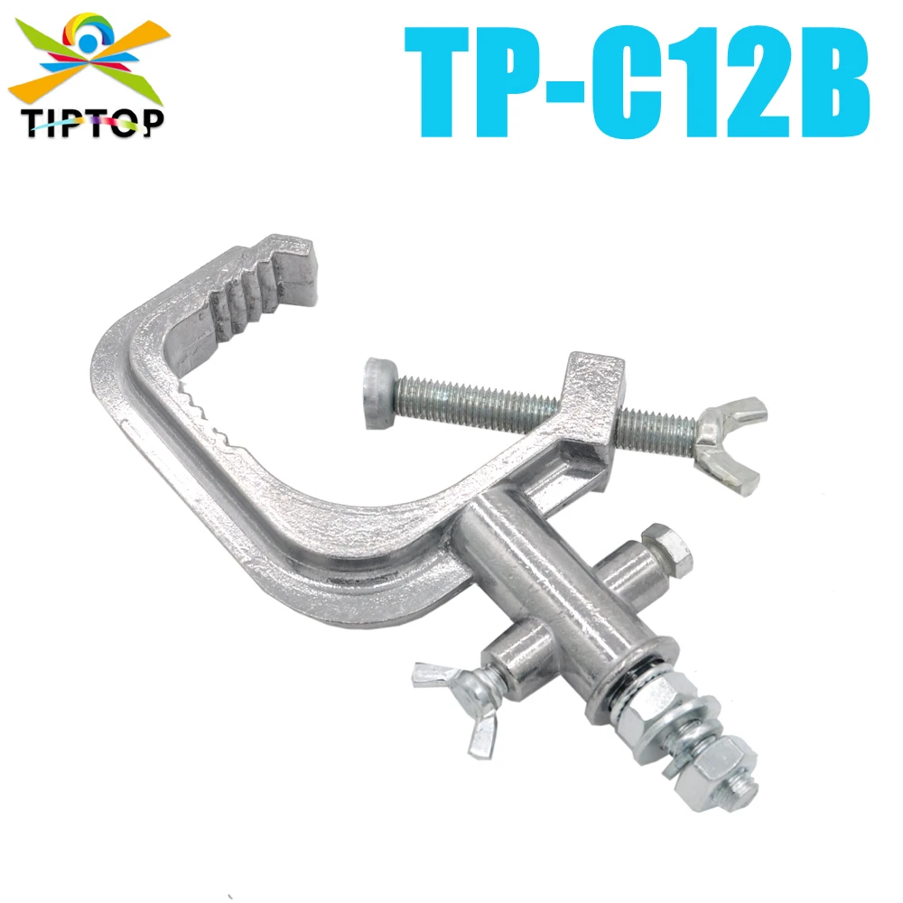 Stage Light Clamp Truss O Clamps Load 80kg Heavy Duty DJ Aluminum Alloy Lighting Hook Mount Fit 1-1/4-1-3/8 inches 32-35mm Pipe