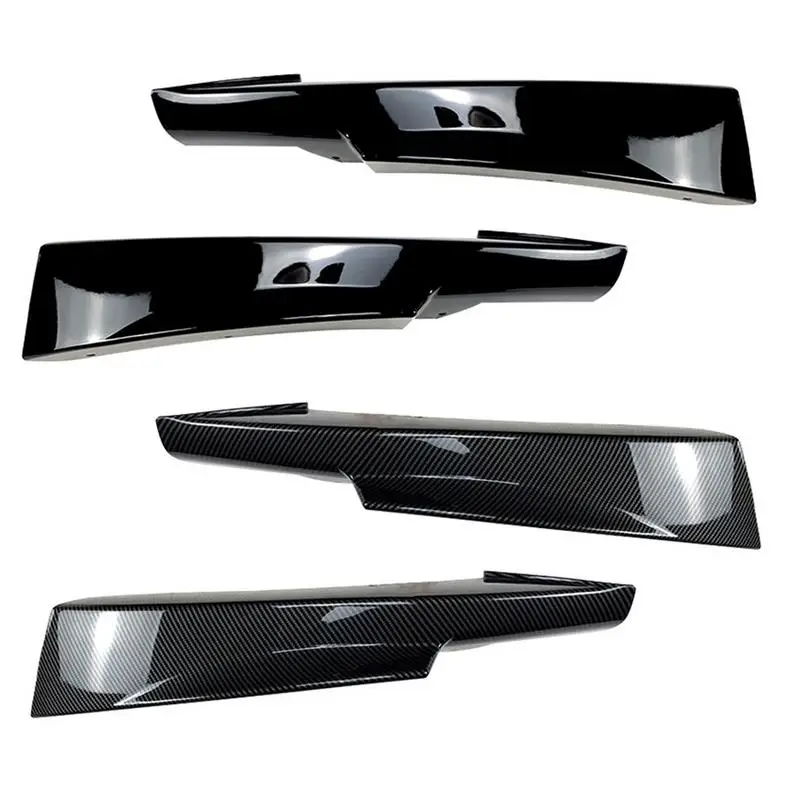 

2 Pieces Car Front Bumper Lip Body Kit Spoiler Splitter Bumper Canard Lip Splitter Universal Car Accessories ForBMW E90 3 Series