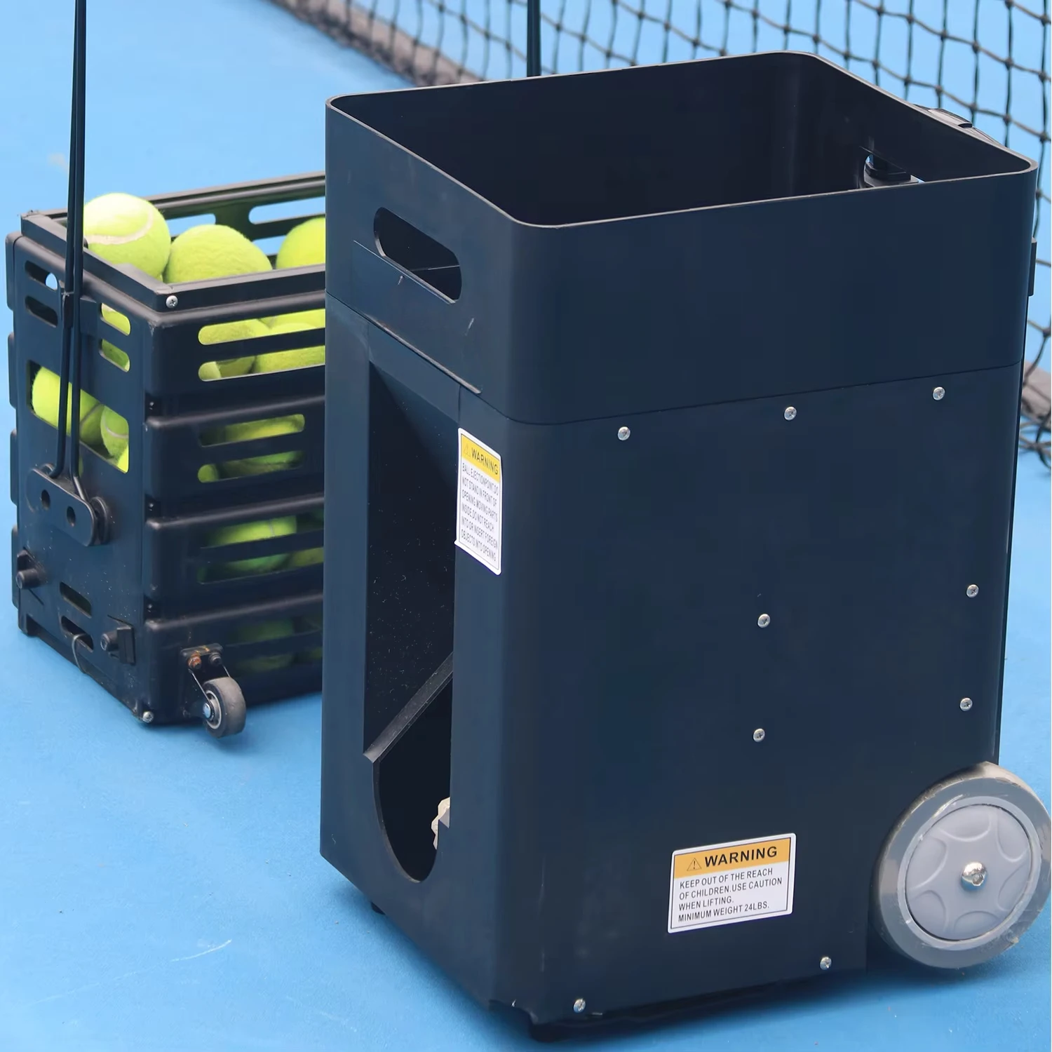 

Professional Tennis Ball Machine Portable Automatic Launcher Training Equipment for Tennis Players Coaches and Clubs
