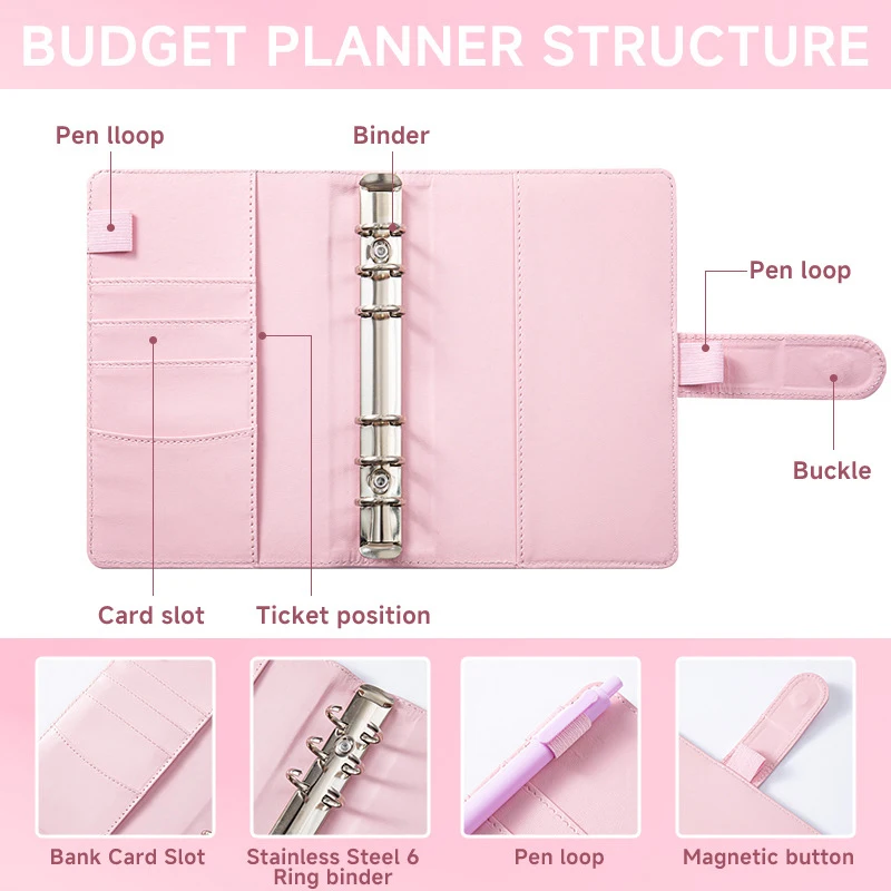 Photocard Binder Book Macaroon Bow Decor Photo Album Collect Book Large Capacity Photocard Holder