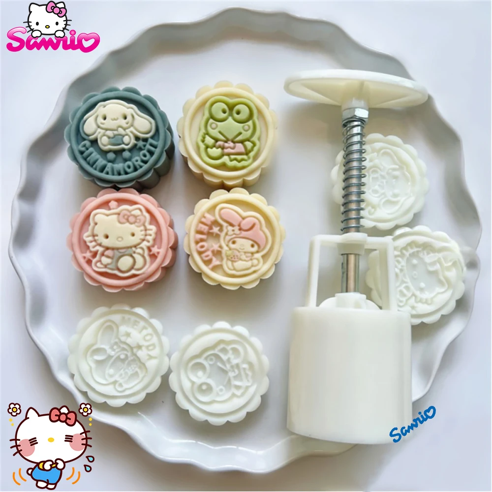 Kawaii Sanrio Character Baking Mold Hello Kitty Melody Snoopy Cute Anime Cake Pastry Biscuit Press Kitchen Tool Accessories Gift