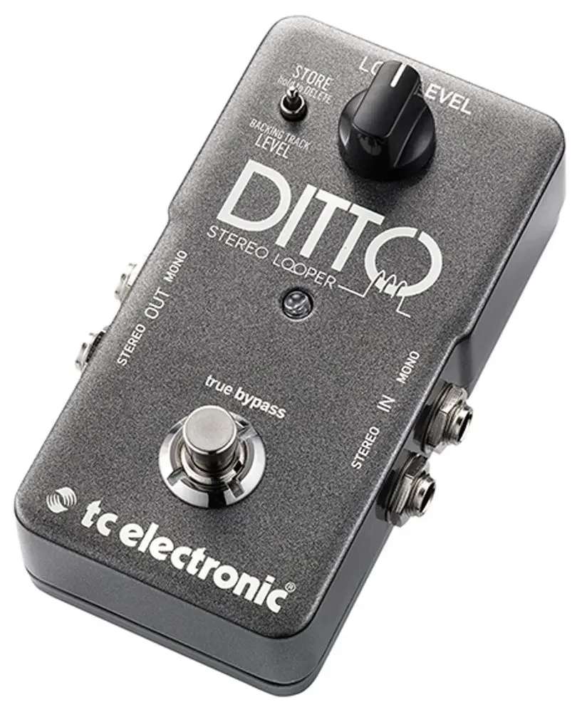 TC Electronic Ditto Stereo Looper Guitar Looper And Effect Pedal