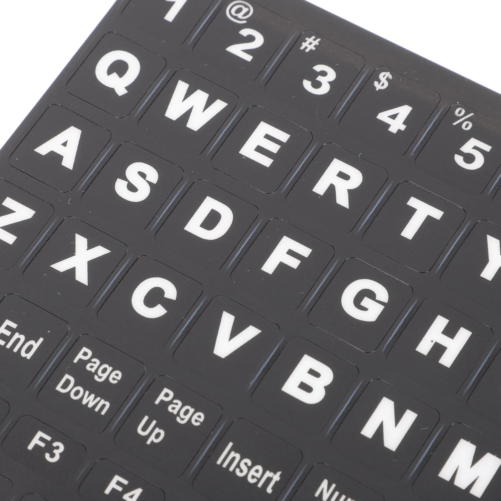 3 Sheets Full English Keyboard Stickers Replacement Letters for Computer Laptop Desktop Notebook Keycaps No Residue High Quality