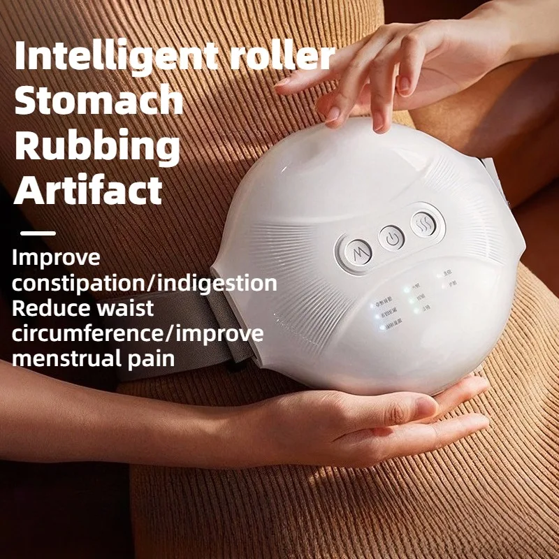 

Automatic Abdominal Massage Roller Fat-reducing Menstrual Heating Vibration Abdominal Massager Portable Wireless Massagers