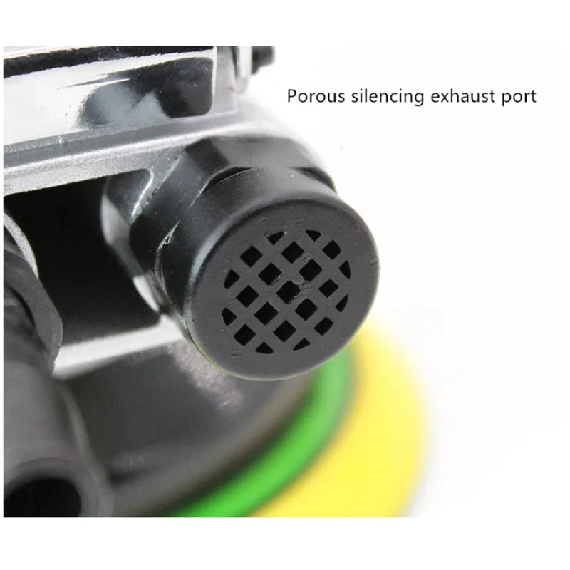 5-inch Pneumatic Polishing Machine Automotive Waxing Polishing Machine Air Mill Sandpaper Polishing Machine Dry Mill