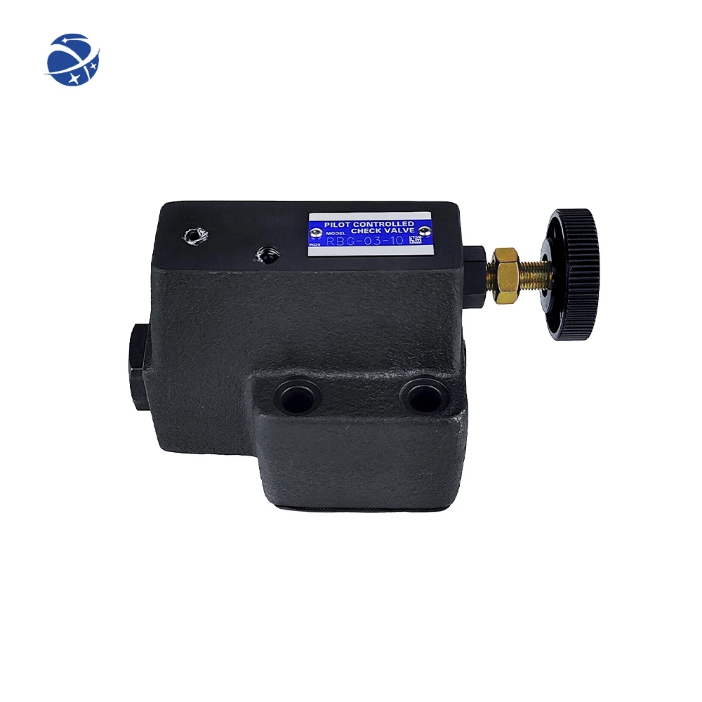 Yuken hydraulic sequence valve RBG-03-10 pressure reducing relief valve RBG-03-R-10 hydraulic solenoid valve