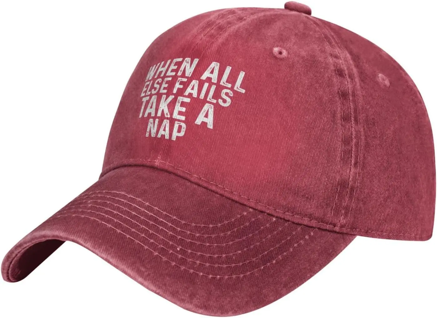 Whens All Else Fails Take A Nap Hat Men Baseball Hats Graphic Caps