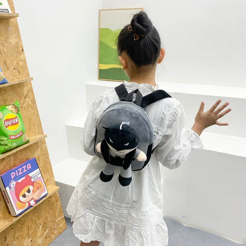 สไตล์ใหม่เด็กอนุบาลเด็กทารกการ์ตูนเด็กกระเป๋านักเรียน Hero Plush ของเล่นขนมขบเคี้ยวกระเป๋าเป้สะพายหลังขนาดเล็กของขวัญวันเกิดคริสต์มาสของขวัญ