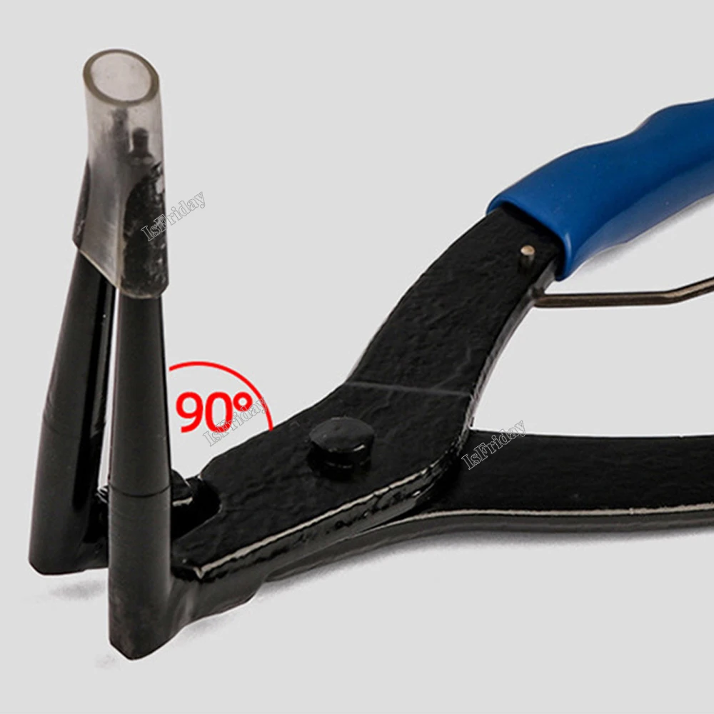 Hot-Pliers Circlips Snap Ring Grip Plier 50 mm Long Nose 1.2mm 90 Degrees Bending For Motorcycles Trucks